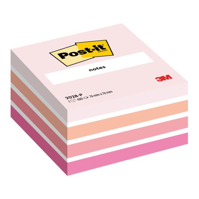 [MM202811] Samolepící bloček Post-it 76x76 růžová