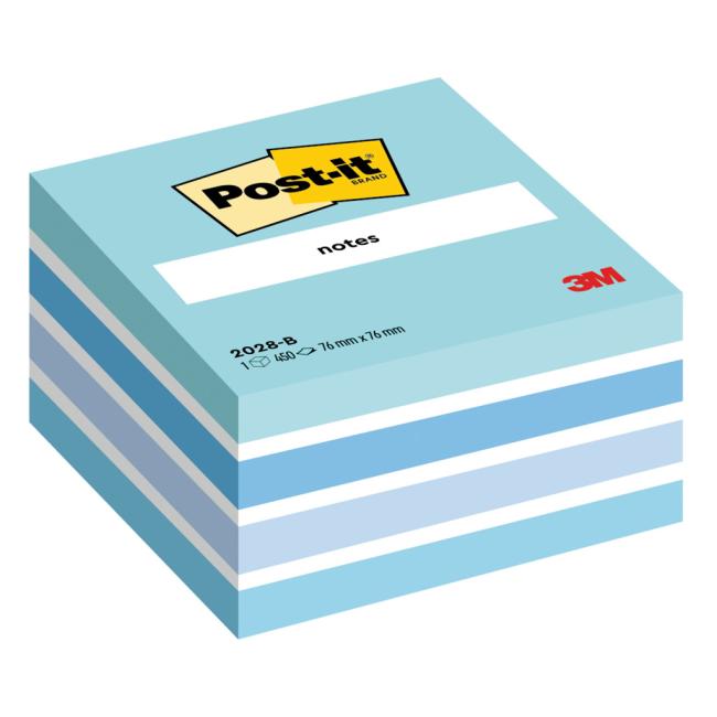 Samolepící bloček Post-it 76x76 ledová 2028N