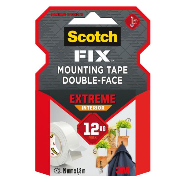 [MM263859] Montážní páska Scotch do interiéru supersilná, 19 mm x 1,8 m