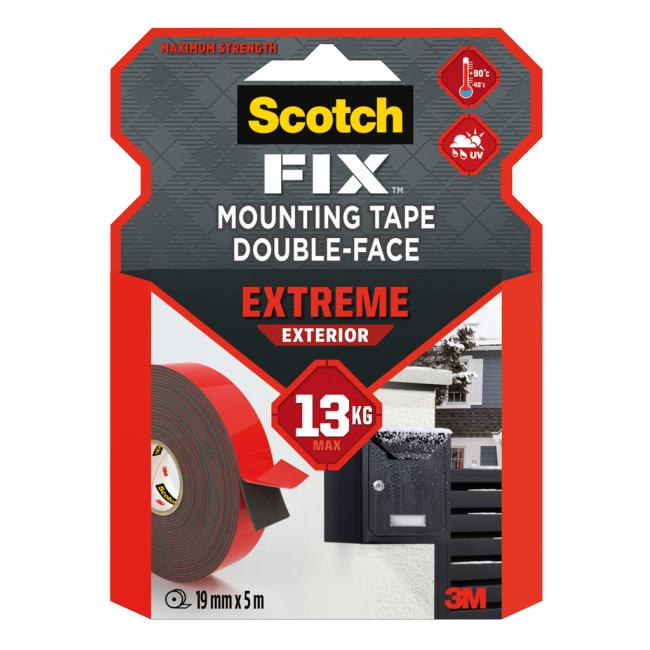 Montážní páska Scotch do exteriéru superodolná, 19 mm x 5 m