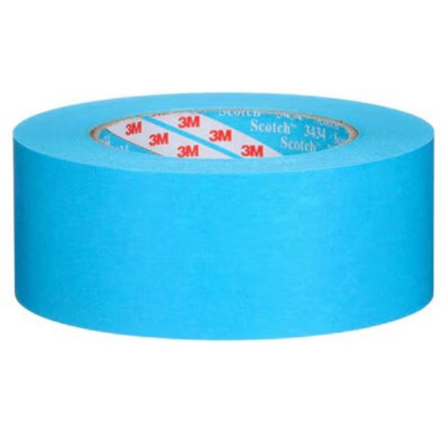 Maskovací krepová páska 3M 3434 48mm x 50m modrá