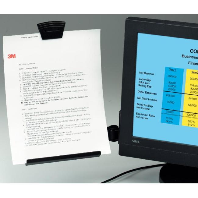Držák konceptů na monitor DH445, 255 × 230 × 70 mm