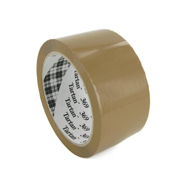 [MM506603] Balící lepící páska Tartan 50mm x 66m hnědá