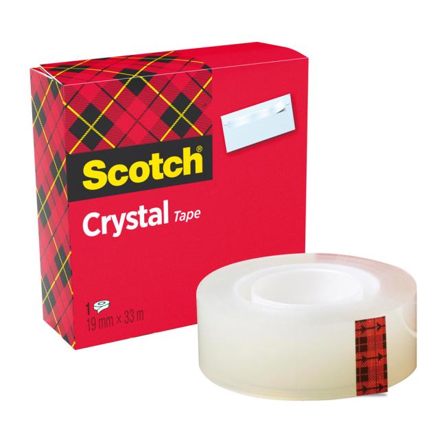 [MM600193] Lepicí páska křišťálově čirá Scotch 19 mm x 33 m