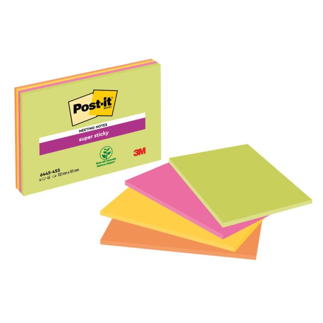[MM644500] Blok Meeting notes Supersticky 149x98,4mm