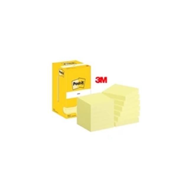 [MM654002] Samolepící bloček Post-it Super Sticky 76x76mm žluté 12x90l