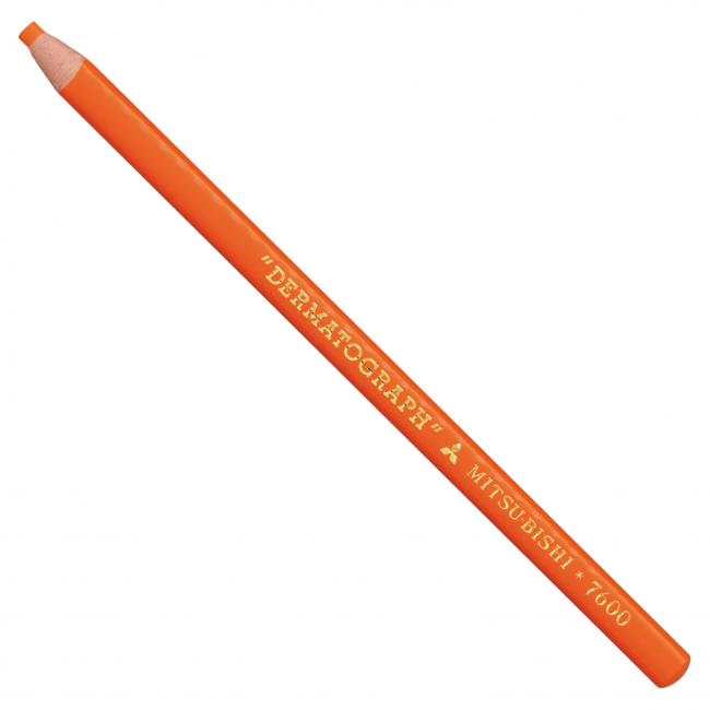 [MP009324] Barevná tužka uni DERMATOGRAPH 7600 oranžová