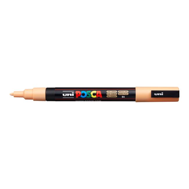 Popisovač uni POSCA PC-3M světle oranžový