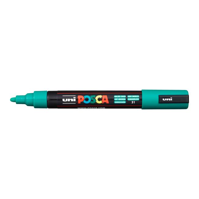 Popisovač uni POSCA PC-5M smaragdový