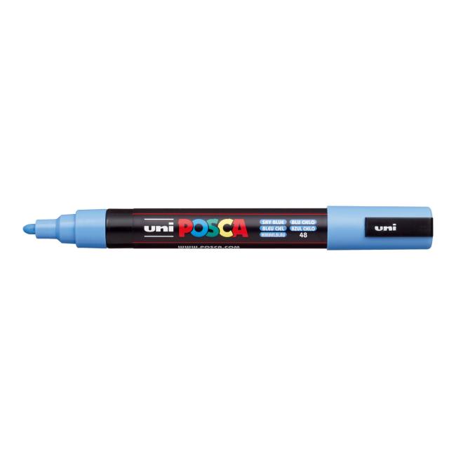 Popisovač uni POSCA PC-5M nebesky modrý