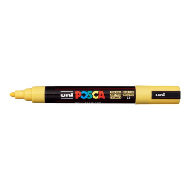 Popisovač uni POSCA PC-5M slámově-žlutý