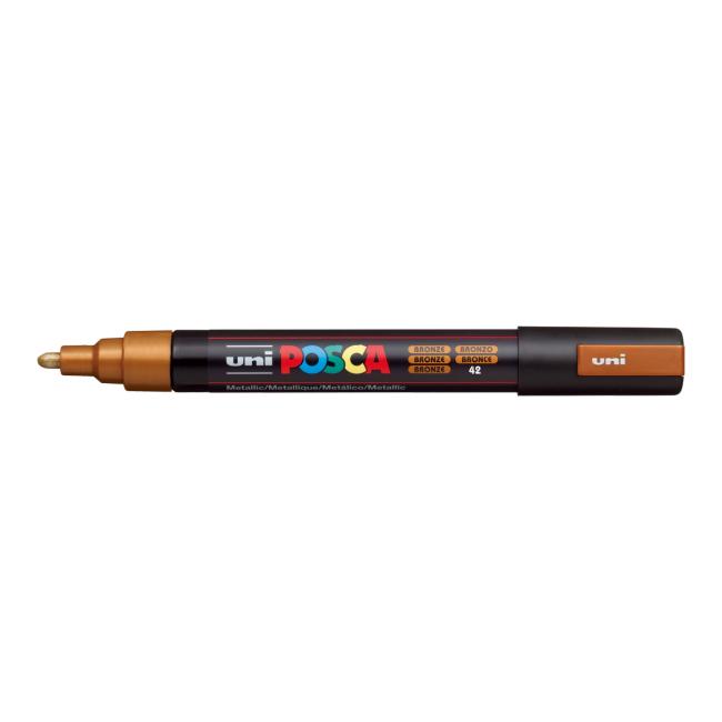 Popisovač uni POSCA PC-5M bronzový