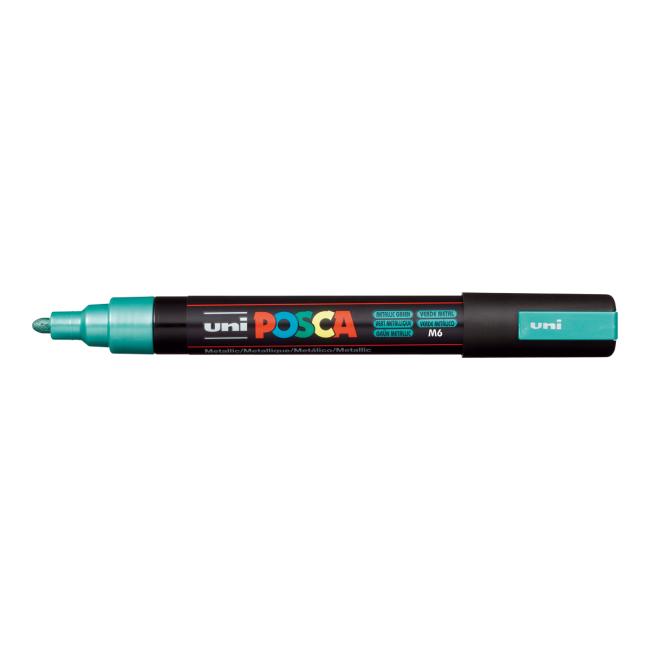 [MP286856] Popisovač uni POSCA PC-5M metalicky zelený
