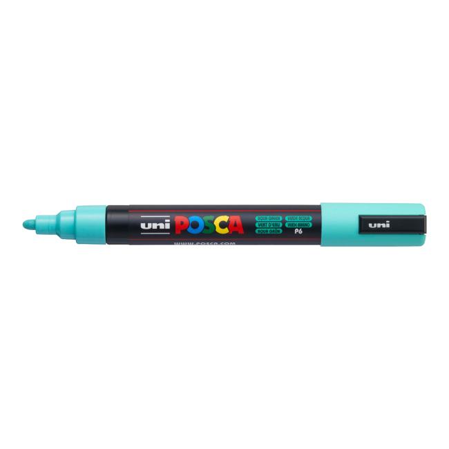 Popisovač uni POSCA PC-5M aqua zelený