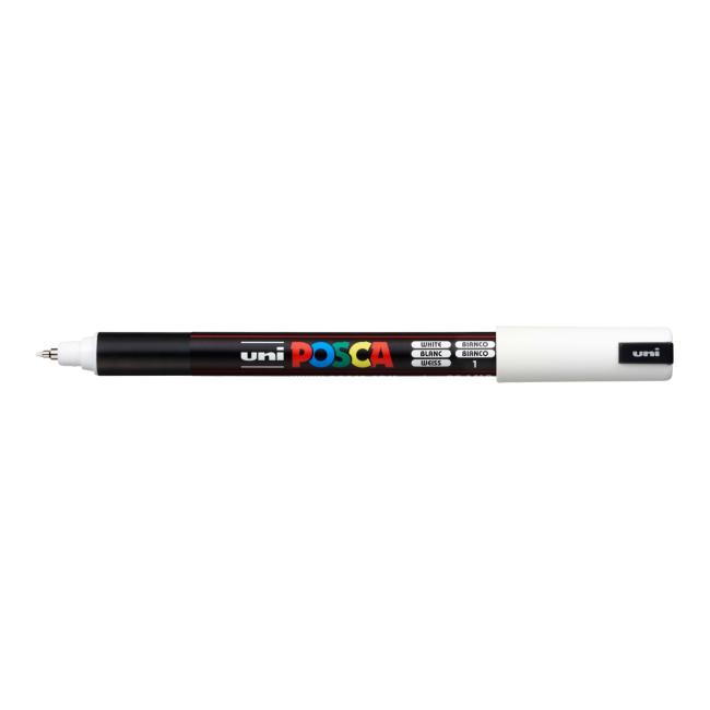Popisovač uni POSCA PC-1MR bílý