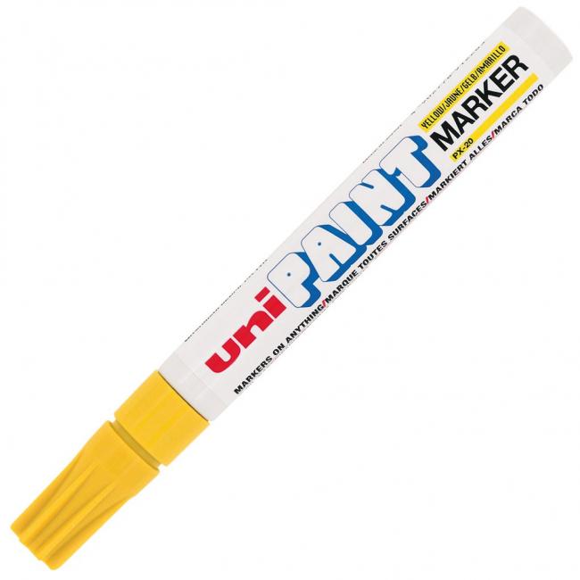 [MP545509] Lakový popisovač uni PAINT PX-20 žlutý