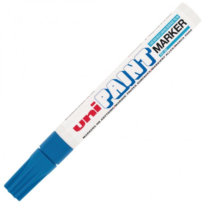 [MP545558] Lakový popisovač uni PAINT PX-20 modrý