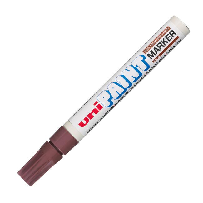 [MP545590] Lakový popisovač uni PAINT PX-20 hnědý