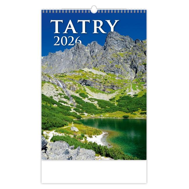 Nástěnný kalendář Tatry 31,5 x 45 cm 2026
