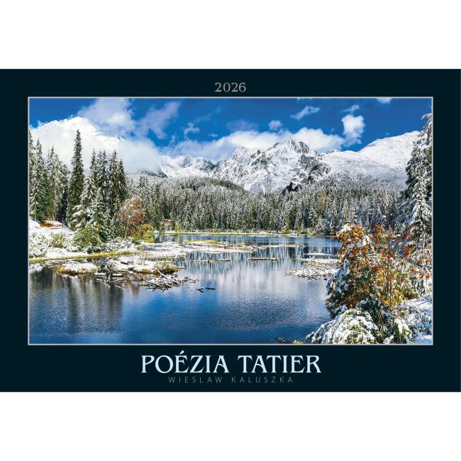 [N45] Wall calendar 48.5 x 34 cm Poetry Tatras 2026