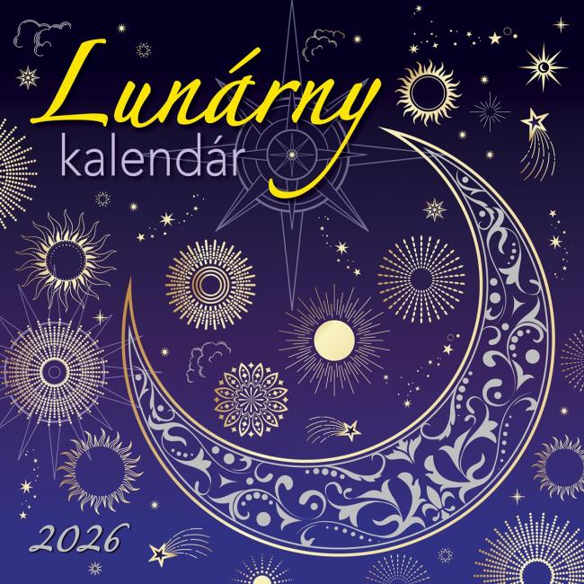 Nástěnný kalendář 30 x 30 cm Lunární 2026