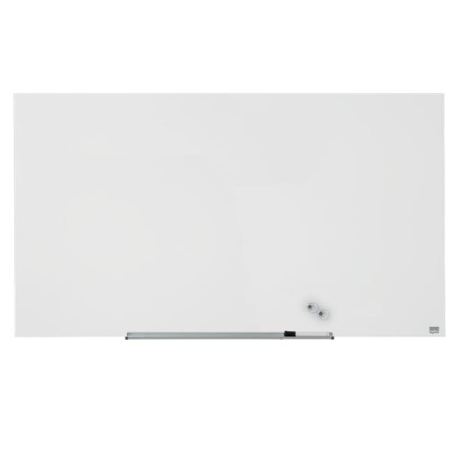 Skleněná tabule Nobo Diamond bílá 1264x711 mm