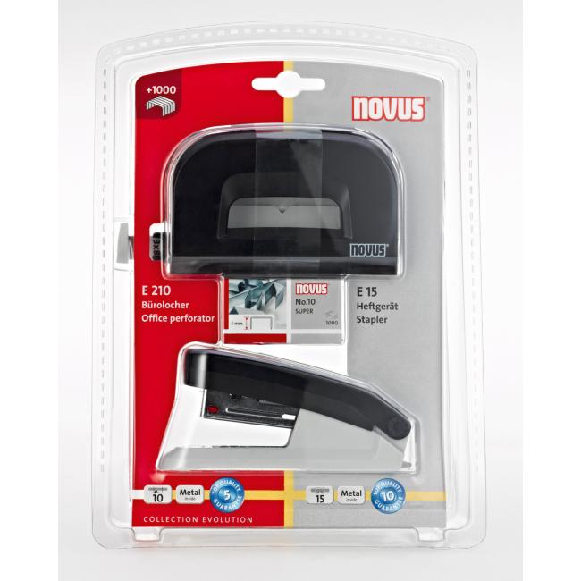 Sada kolekce Novus EVOLUTION E 15/E 210 černá/šedá