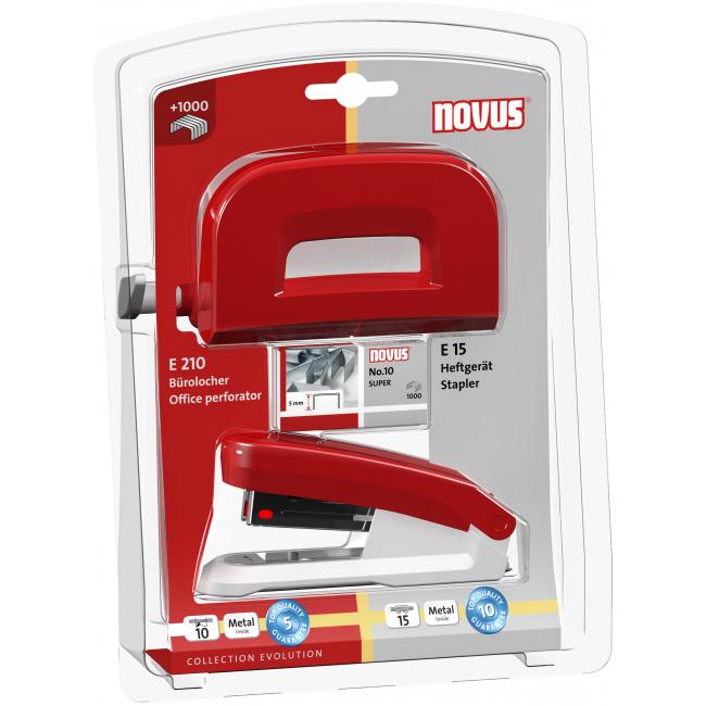 [NO201830] Sada kolekce Novus EVOLUTION E 15/E 210 červená/šedá