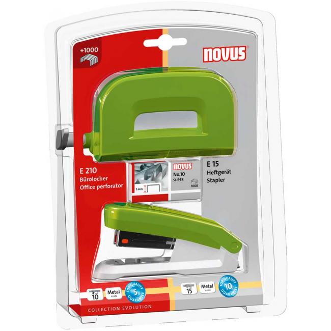 [NO201874] Sada kolekce NOVUS EVOLUTION E 15/E 210 zelená