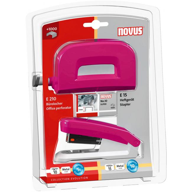 [NO201875] Sada kolekce NOVUS EVOLUTION E 15/E 210 růžová