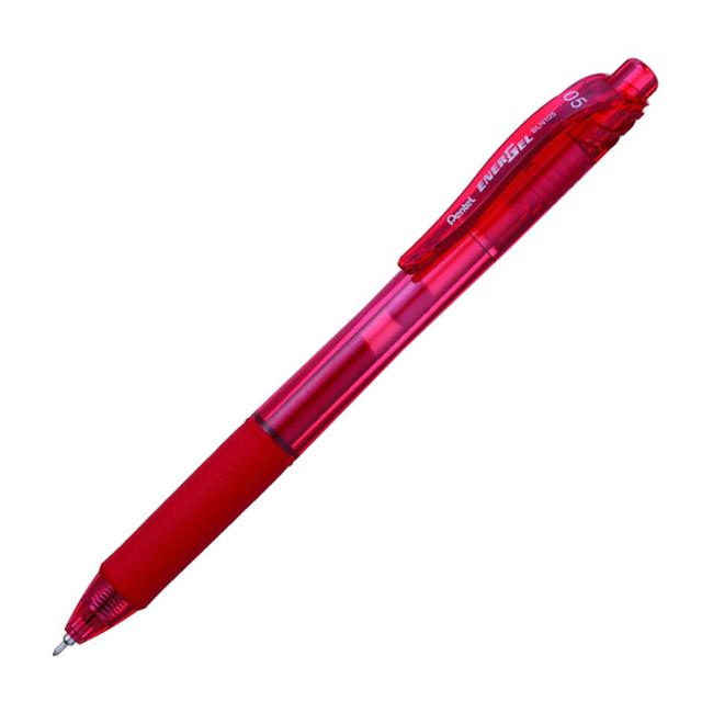 Gelový roller Pentel Energel X 05, červený