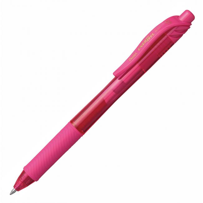 Gelový roller Pentel Energel X 07, růžový