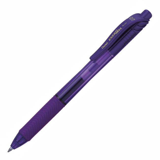 Gelový roller Pentel Energel X 07, fialový