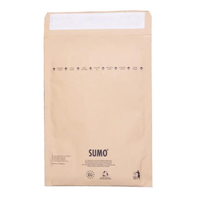 [OB001513] Bublinkové obálky recyklované SUMO 16,5x21,5cm hnědé