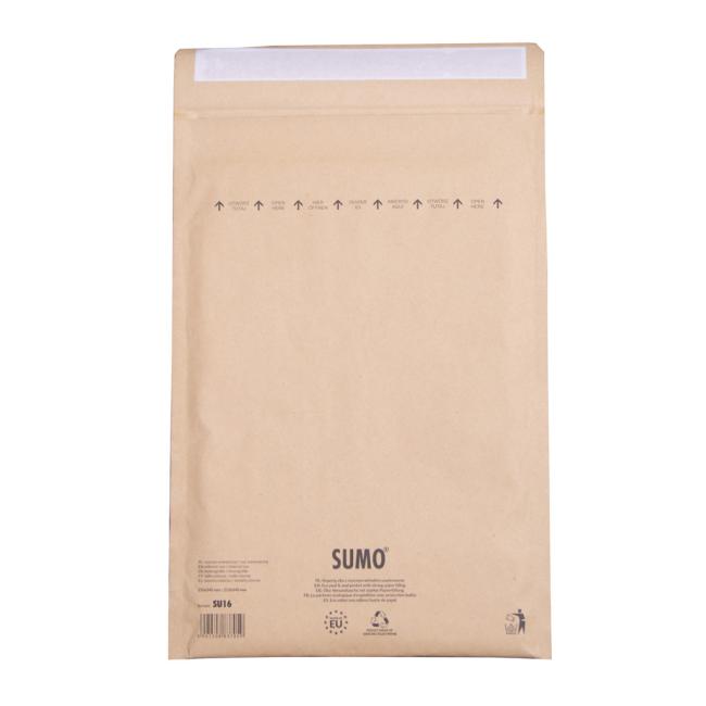 [OB001516] Bublinkové obálky recyklované SUMO 23,5x34cm hnědé