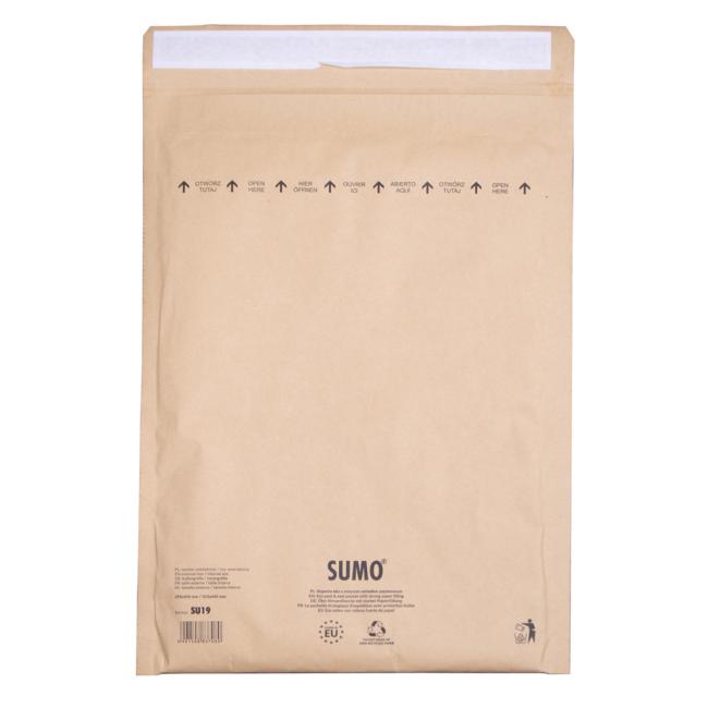 [OB001519] Bublinkové obálky recyklované SUMO 31,5x44,5cm hnědé