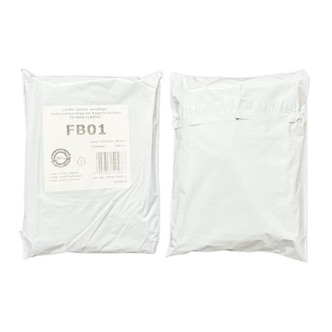 Bezpečnostní kurýrní taška 175 x 255mm FB01 100ks