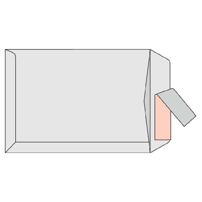 [OB342525] Poštovní obálky C4 s páskou, bílé, 25 ks