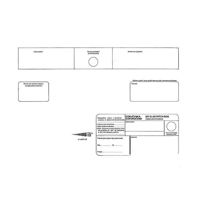 [OB475090] Poštovní obálky C4 s páskou, do VR OD bílé, 250 ks Dosílat