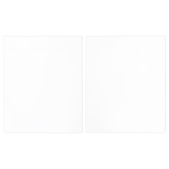 [OB974010] Poštovní tašky B3 bílé s páskou, 200ks