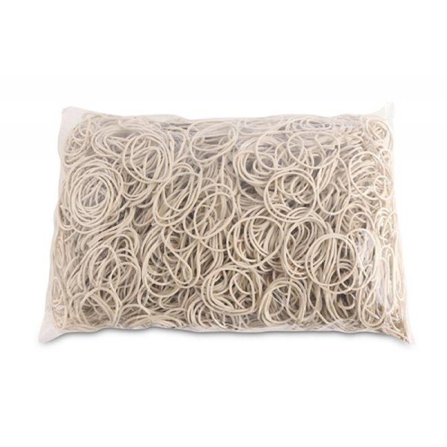 Gumičky Office Products 40mm 1kg bílé