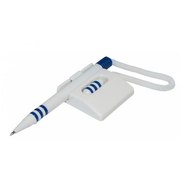 Pero se stojanem Office Products plastové modro-bílé horizontální