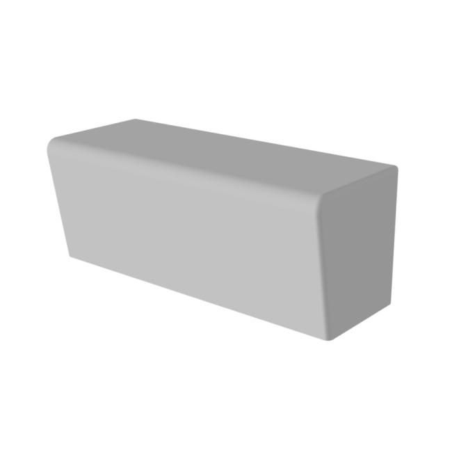[OF500101] Čalouněná sedačka CUBE CHAT SOFA malá, 70x50x50 cm, basic