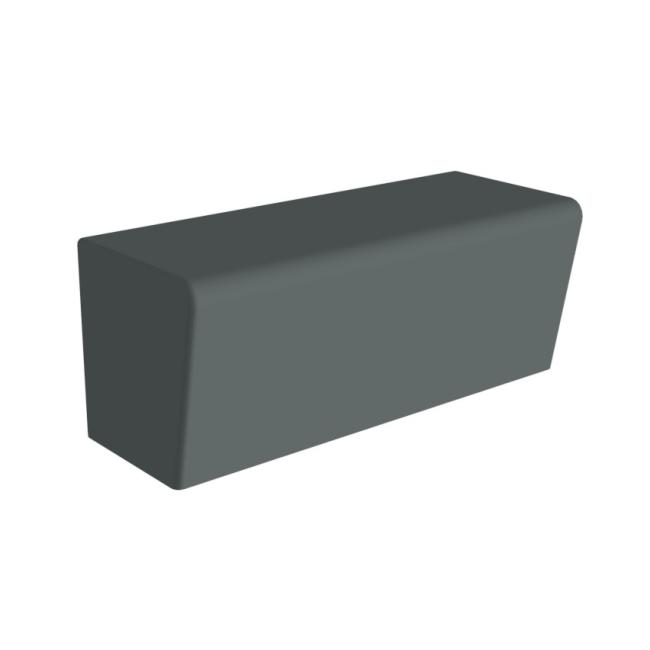 Čalouněná sedačka CUBE CHAT SOFA velká, 122x50x50 cm, plus