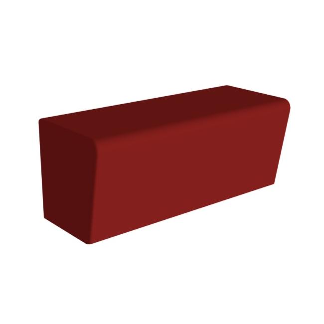 Čalouněná sedačka CUBE CHAT SOFA velká, 122x50x50 cm, premium