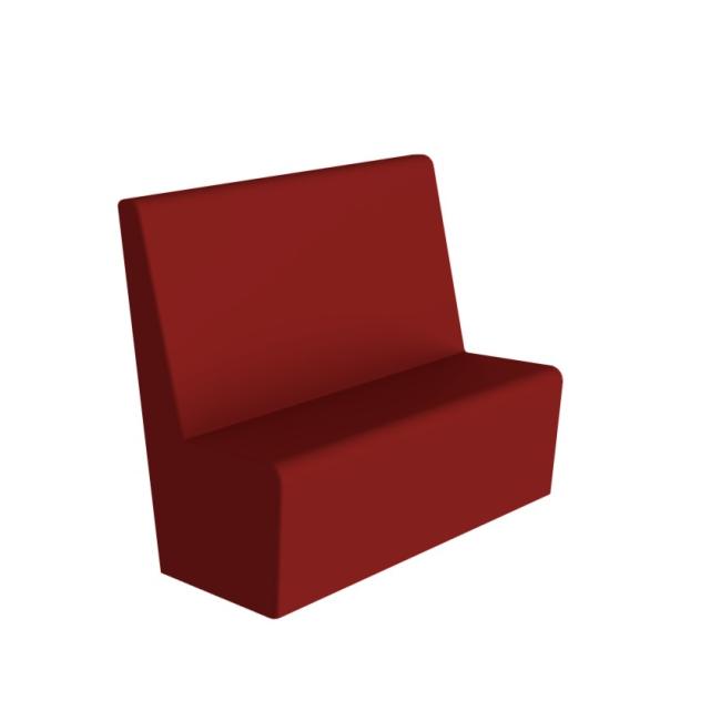 Čalouněná sedačka CUBE MEET SOFA velká, 130x68x120 cm, basic