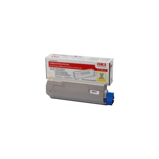 [OK003331] Toner OKI 43872305 yellow (2.000 str.) pro C5650/C5750