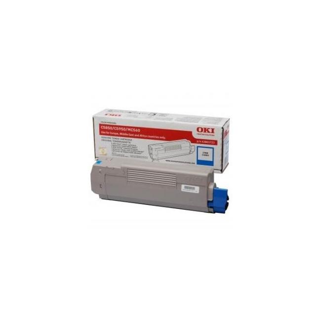 [OK003333] Toner OKI 43872307 cyan (2.000 str.) pro C5650/C5750