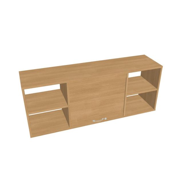 Závěsná skříň Strong, dub, zámek