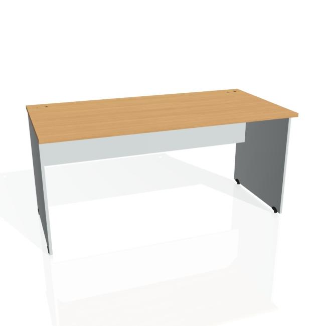 [ON016028] Pracovní stůl Gate, 160x75,5x80 cm, buk/šedý
